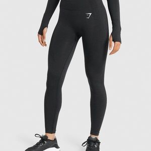 VITAL SEAMLESS 2.0 LEGGINGS, GYMSHARK, MEDIUM,  WORN ONCE